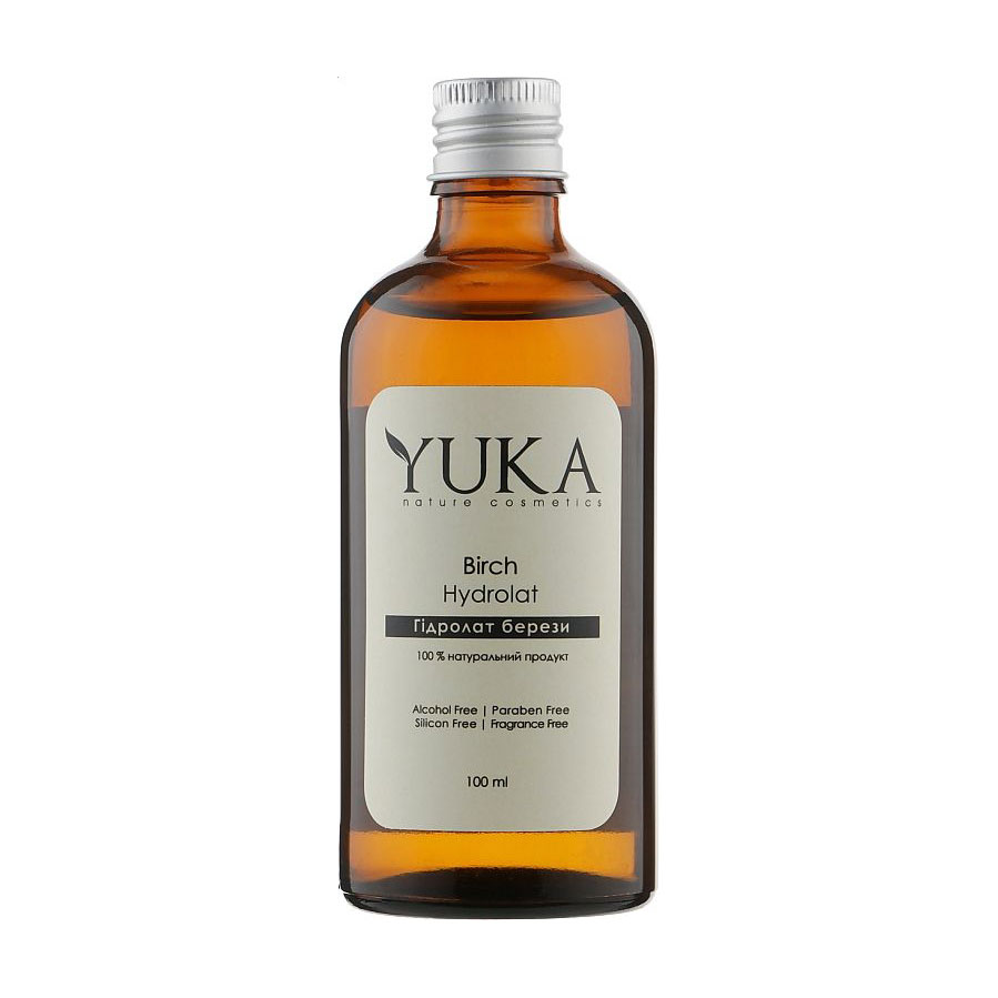 Гідролат для обличчя, тіла та волосся Yuka Birch Hydrolat, 100 мл