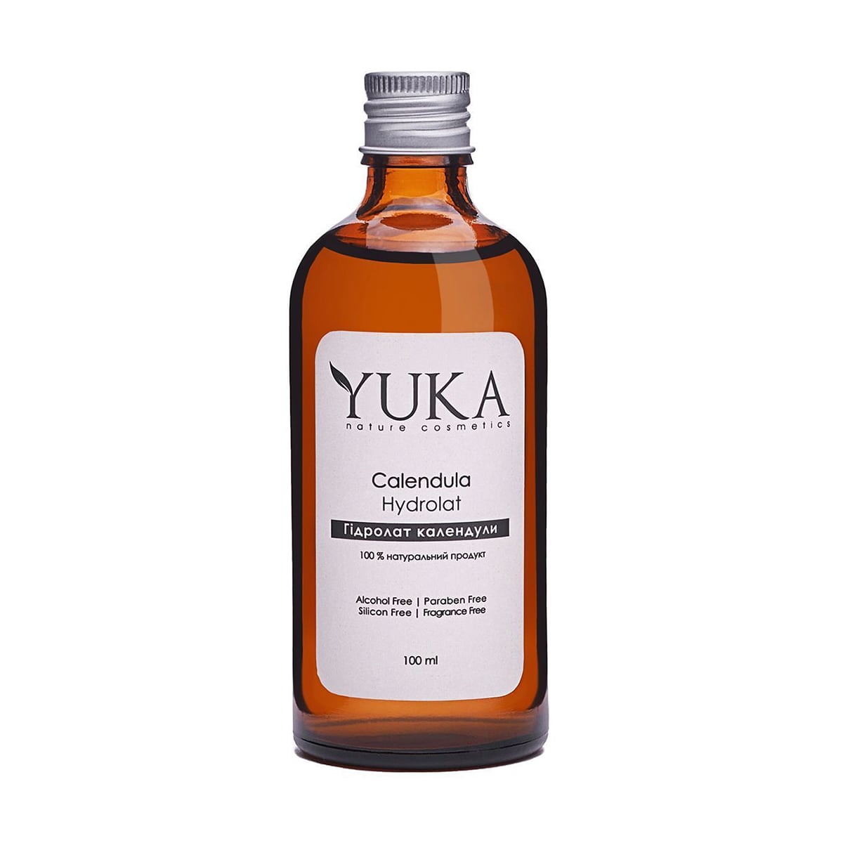 Гідролат для обличчя, тіла та волосся Yuka Calendula Hydrolat, 100 мл