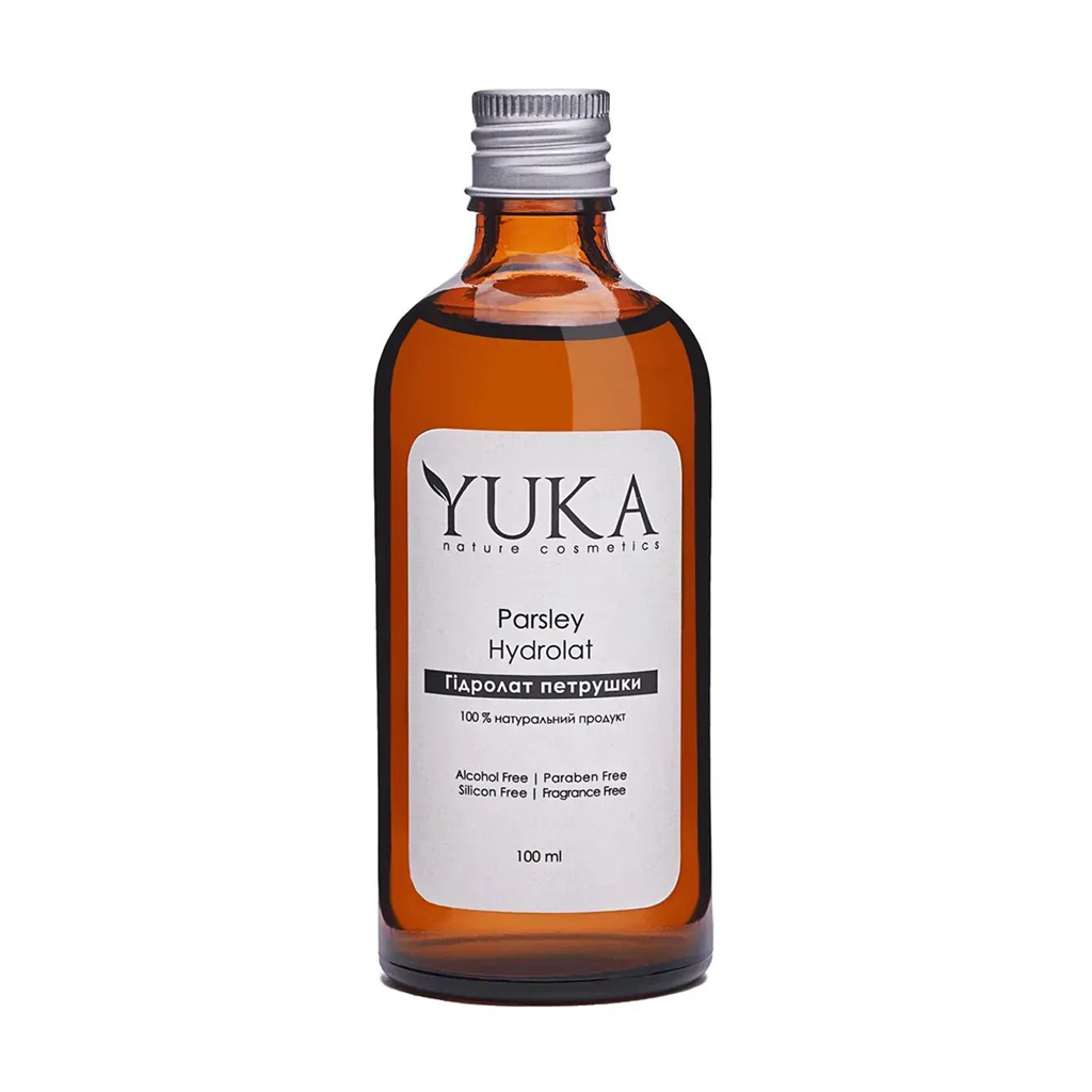 Гідролат для обличчя, тіла та волосся Yuka Parsley Hydrolat, 100 мл